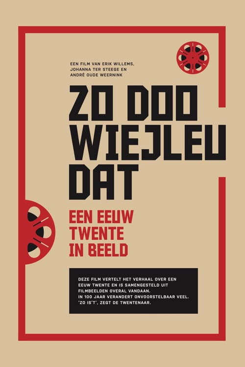 Twente op Film - Zo doo wiejleu dat poster
