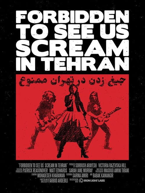 Forbidden to See Us Scream in Tehran poster