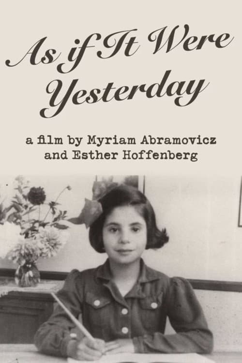 As If It Were Yesterday poster
