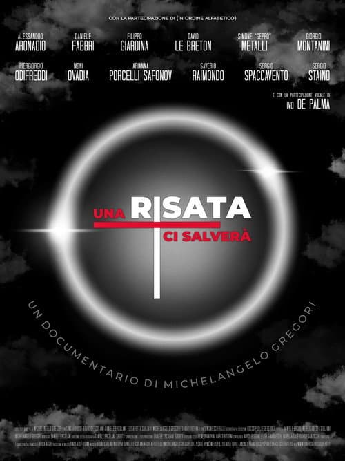 A Laugh will save us poster