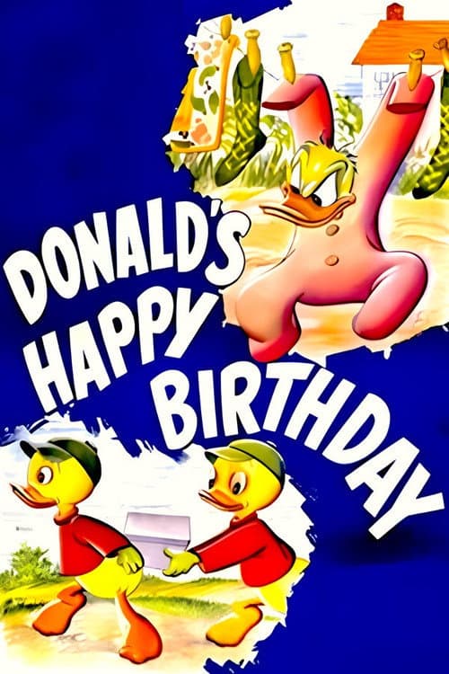 Donald's Happy Birthday poster