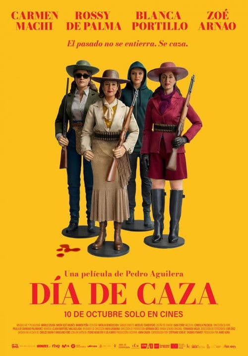 Día de caza poster