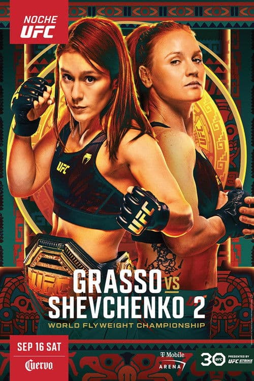 UFC Fight Night 227: Grasso vs. Shevchenko 2 poster
