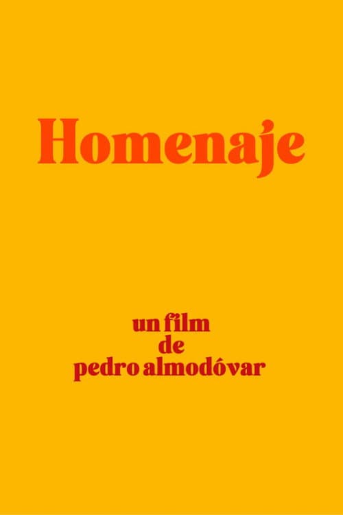 Homenaje poster