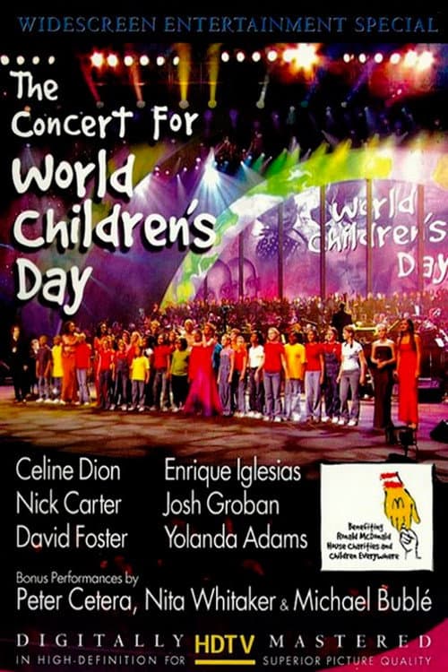 The Concert For World Children's Day poster