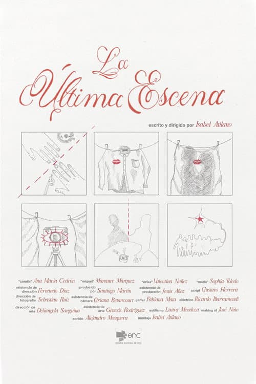 La última escena poster