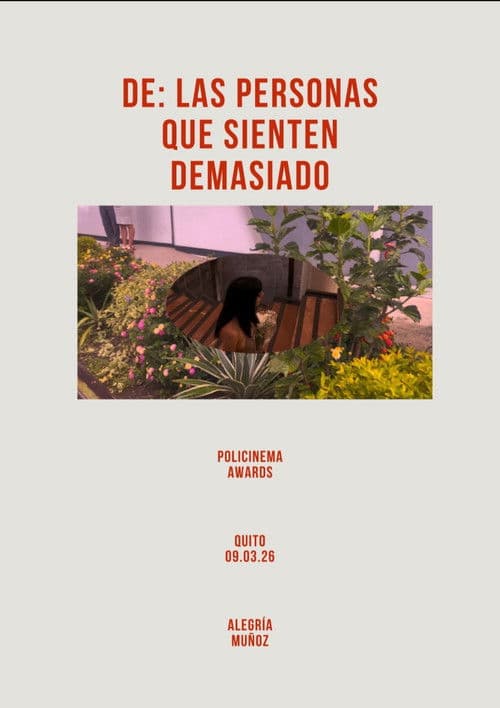 De las personas que sienten demasiado poster