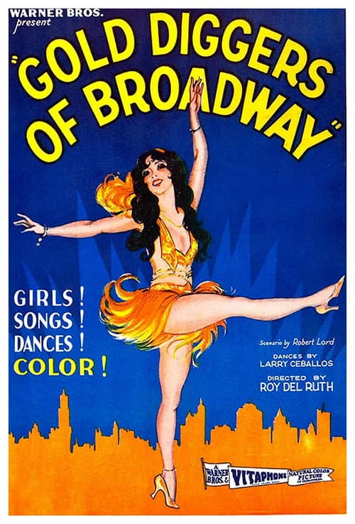 Gold Diggers of Broadway poster