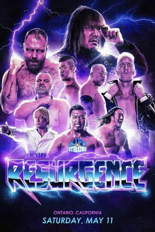 NJPW Resurgence 2024 poster