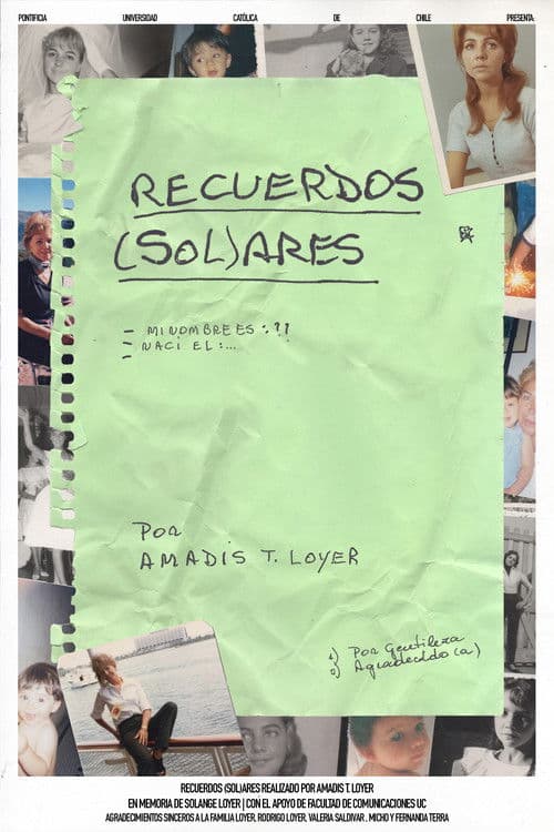 (Sol)ar Memories poster