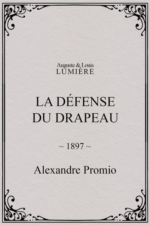 La défense du drapeau poster
