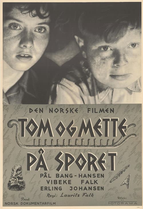 Tom og Mette på sporet poster