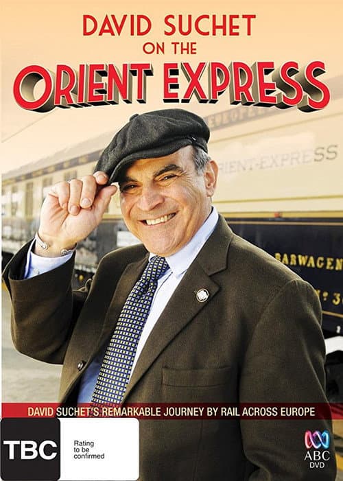 David Suchet on the Orient Express poster
