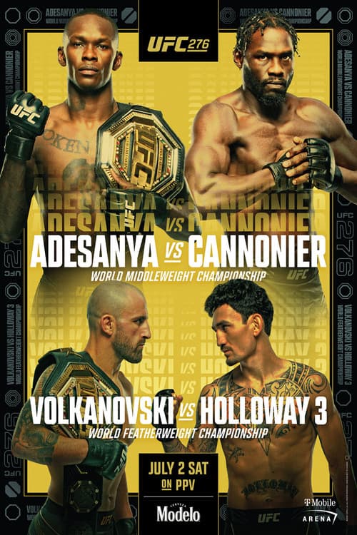 UFC 276: Adesanya vs. Cannonier poster