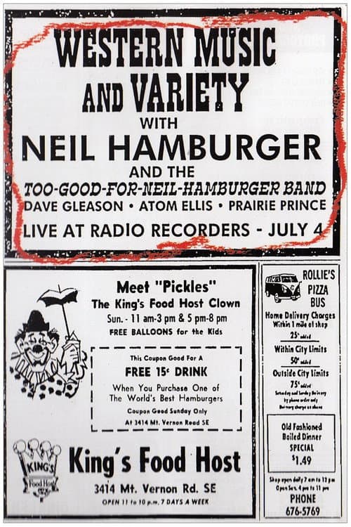 Neil Hamburger: Western Music and Variety poster