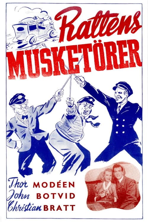 Rattens musketörer poster