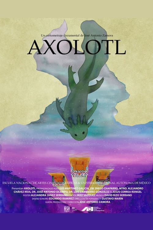 Axolotl poster