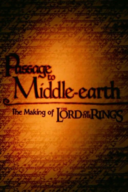 Passage to Middle-Earth: The Making of 'The Lord of the Rings' poster