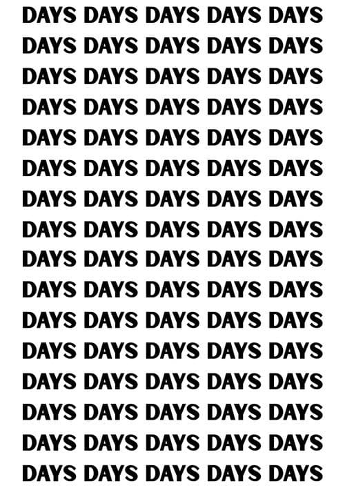 Days poster