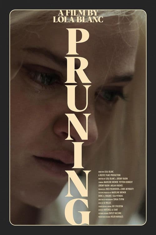 Pruning poster