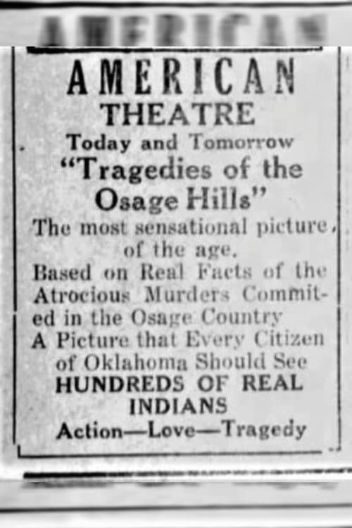 Tragedies of the Osage Hills poster
