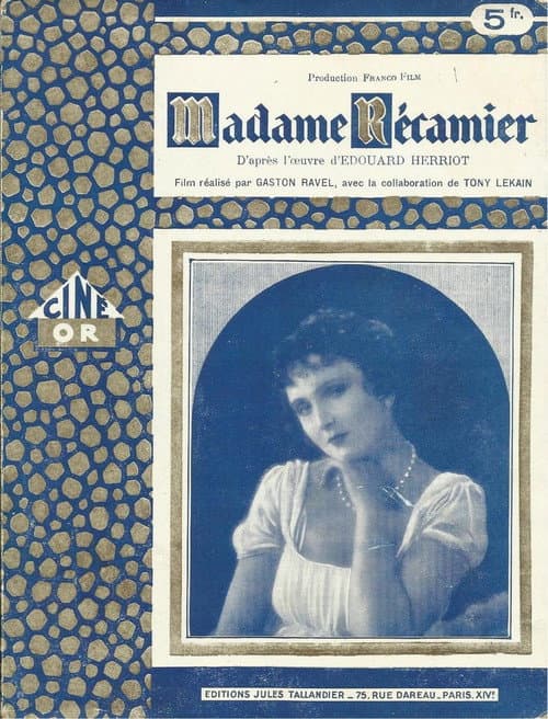 Madame Récamier poster