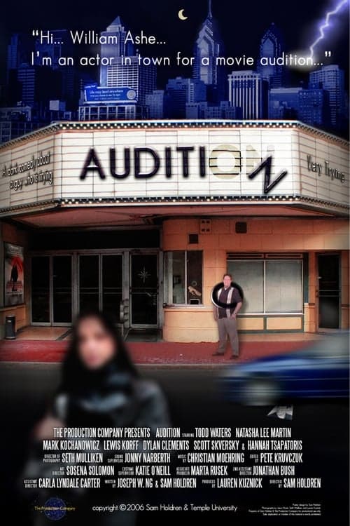 Audition poster