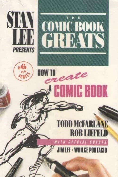 The Comic Book Greats: How to Create a Comic Book poster