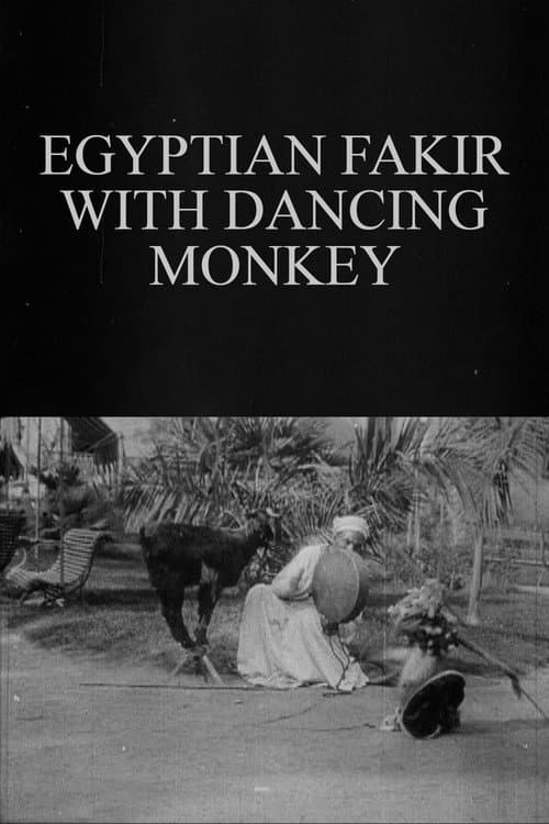 Egyptian Fakir with Dancing Monkey poster