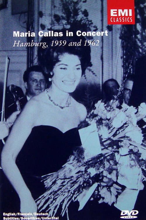 Maria Callas in Concert - Hamburg 1959 and 1962 poster