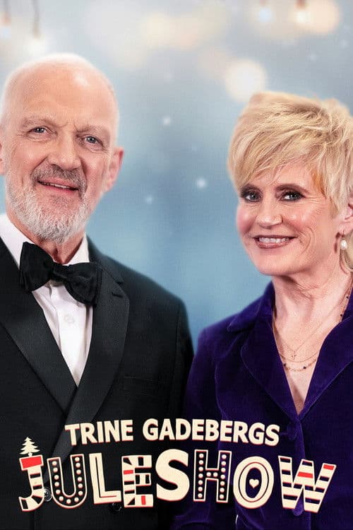 Trine Gadebergs Juleshow poster
