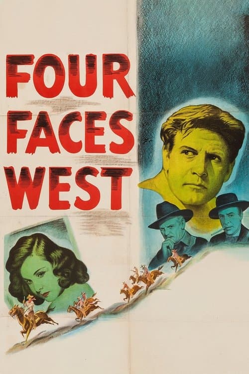 Four Faces West poster