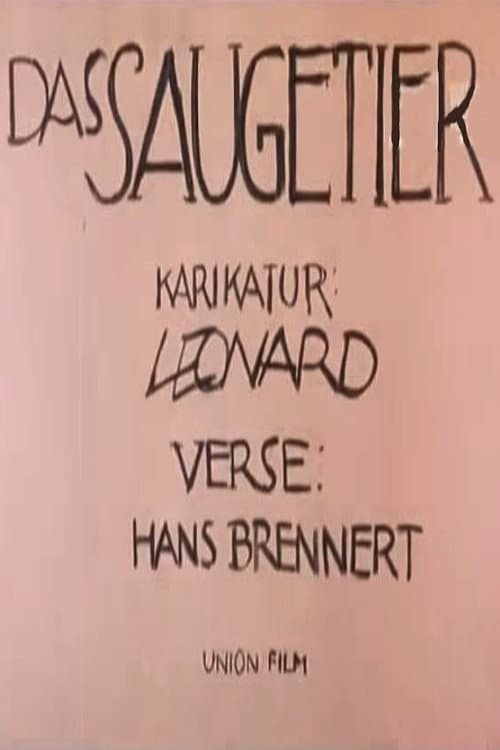 Das Säugetier poster