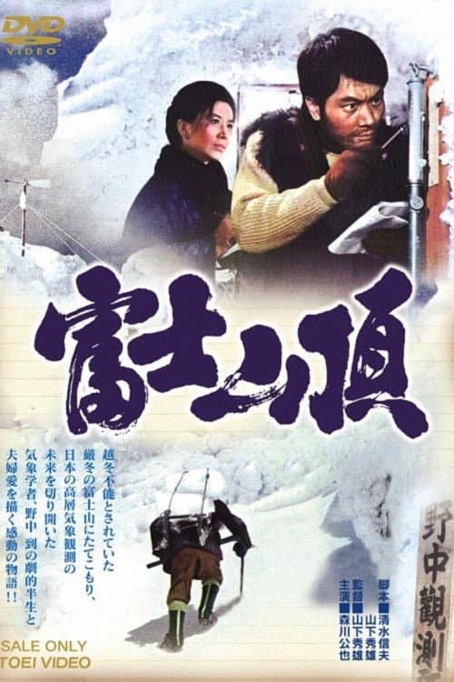 The Top of Mount Fuji poster