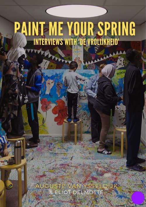 Paint me your Spring: Interviews with 'De Vrolijkheid' poster