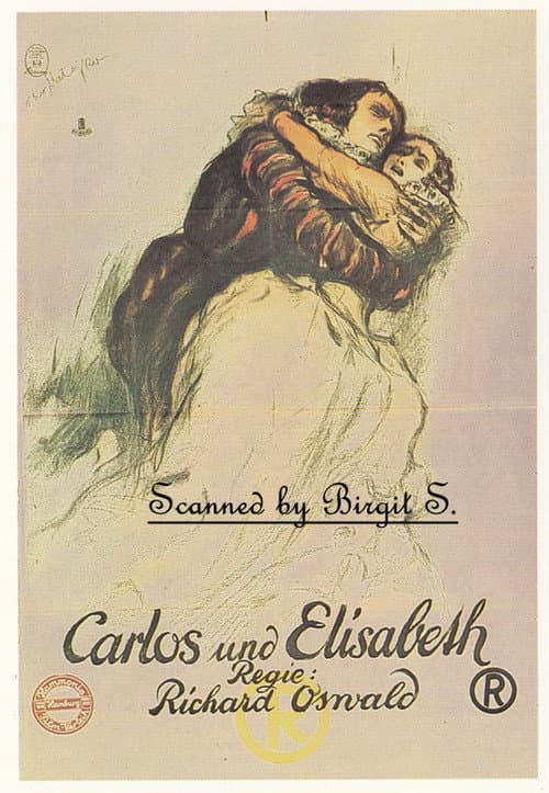 Don Carlos und Elisabeth poster