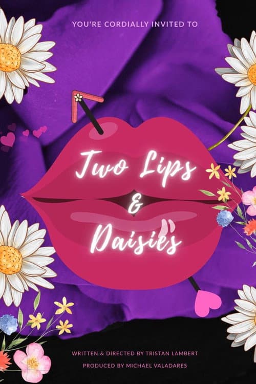 Two Lips and Daisies poster