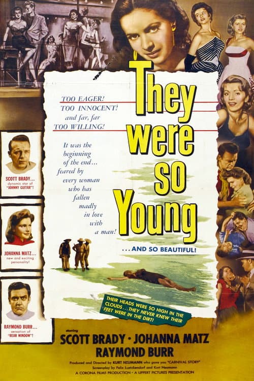They Were So Young poster