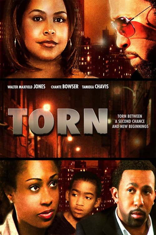Torn poster