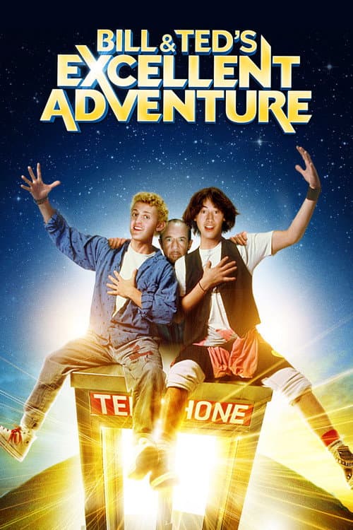 Bill & Ted's Excellent Adventure poster