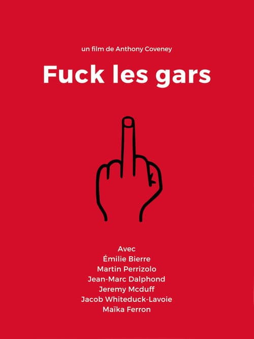 Fuck les gars poster