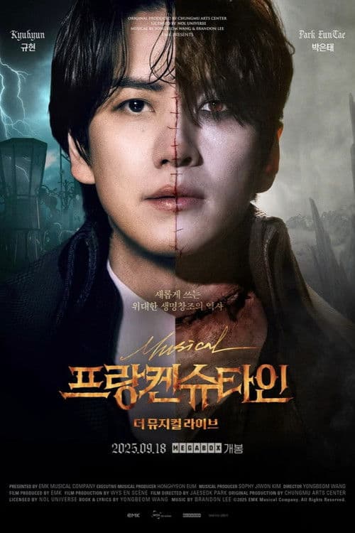 Frankenstein : The Musical Live poster