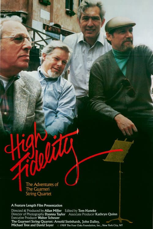 High Fidelity: The Adventures of the Guarneri String Quartet poster