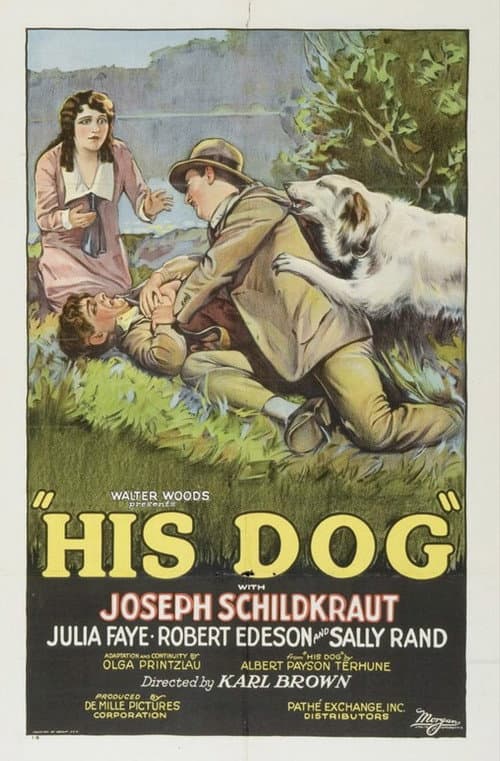 His Dog poster