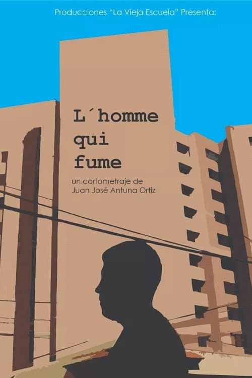 L'homme qui fume poster