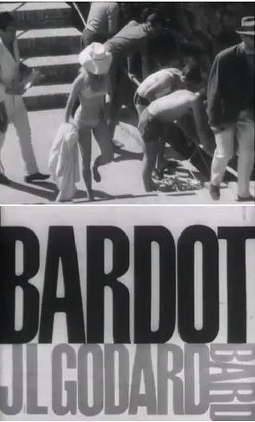 Bardot et Godard poster