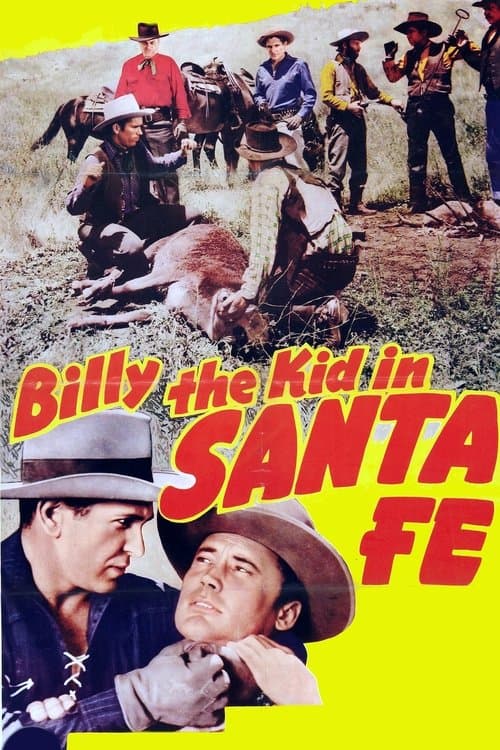 Billy the Kid in Santa Fe poster