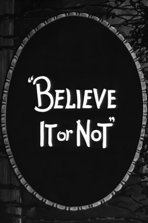 Believe It or Not (Second Series) #1 poster