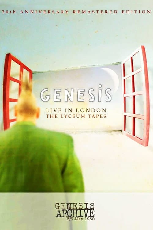 Genesis - Live in London: The Lyceum Tapes May 6, 1980 poster