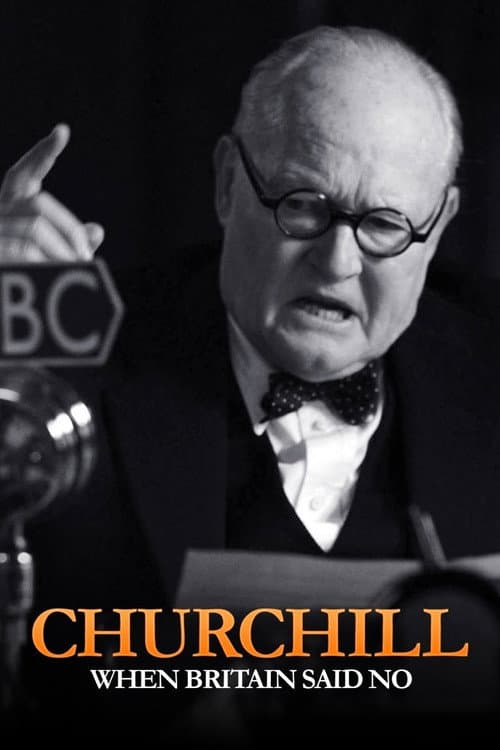 Churchill: When Britain Said No poster